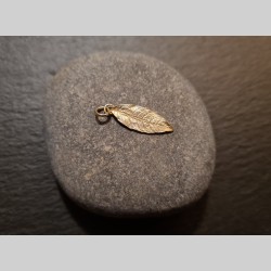 Pendentif feuille de...