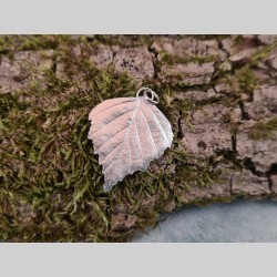 Pendentif feuille de bouleau