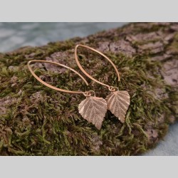 Boucles d'oreilles feuilles...