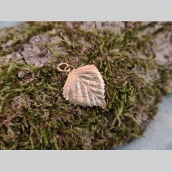 Pendentif feuille de...