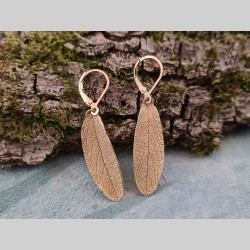 Boucles d'oreilles feuilles...