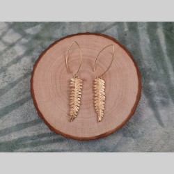 Boucles d'oreilles folioles...