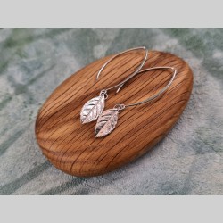 Boucles d'oreilles folioles...