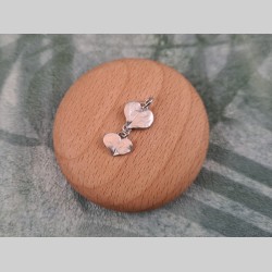 Pendentif 2 folioles...