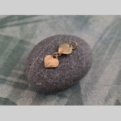 Pendentif 2 folioles...
