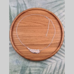 Collier foliole de fougère...