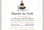 Marché de Noël à Pra Roman, Lausanne, le samedi 23 novembre 2024